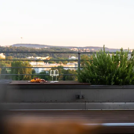 Penthouse Mit Schoenem Moselblick In Metternich Apartman Koblenz