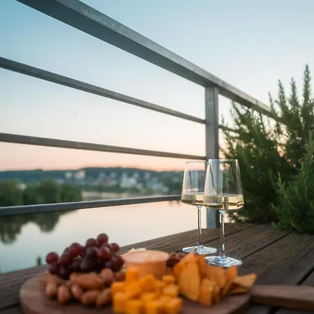 Penthouse Mit Schoenem Moselblick In Metternich * Koblenz