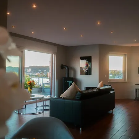 Apartmán Penthouse Mit Schoenem Moselblick In Metternich
