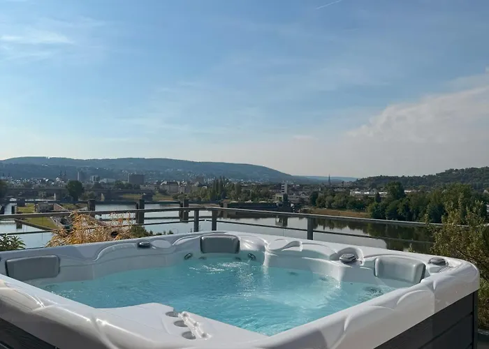 Lejlighed Penthouse Mit Schoenem Moselblick In Metternich Koblenz (Rhineland-Palatinate)